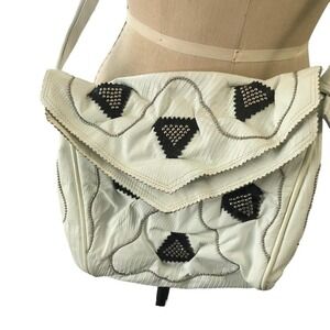 Dimitris Gianni vintage Leather crossbody Bag